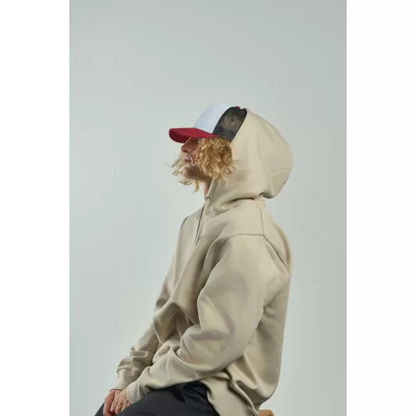  Čiapka ATLANTIS | Rapper Canvas-S NAVY/BURGUNDY/KHAKI 