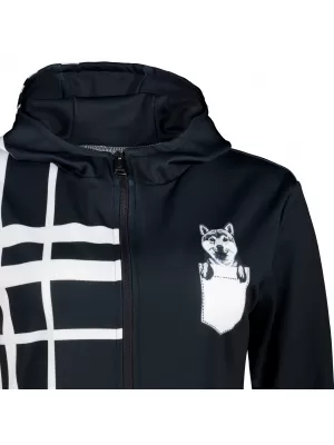 Dámska prémiová funkčná mikina na zips ALTISPORT VOJ/ALW098MI02 SHIBA