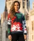 Dámska prémiová funkčná mikina ALTISPORT VOJ/ALW036HU/MI01 ŠKVRNY