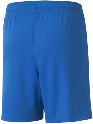 Kraťasy PUMA TEAMLIGA SHORTS JR 704931_02 ELEKTRICKÁ MODRÁ LIMONÁDA