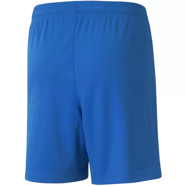  Kraťasy PUMA TEAMLIGA SHORTS JR 704931_02 ELEKTRICKÁ MODRÁ LIMONÁDA 