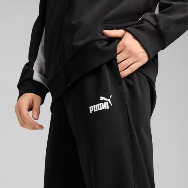  Pánska súprava PUMA POLY COLORBLOCK SUIT 687304-01 ČIERNA 