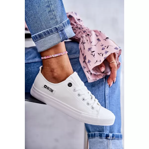  Dámske tenisky BIG STAR KK274010 BIELA ​​Big Star Shoes 