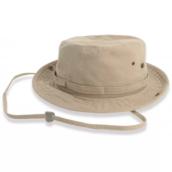  Klobúk ATLANTIS | Globe Trotter-S KHAKI 