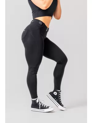 Legíny Bubble Butt 2.0 MAXIMUM PUSH-UP 306 BLACK Nebbia