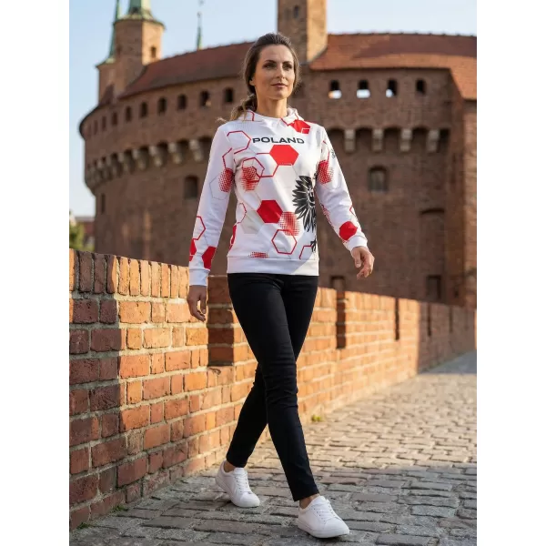  Dámska prémiová funkčná mikina ALTISPORT VOJ/ALW036PL/MI01 HEXA-WH 