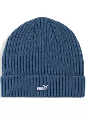 Čap PUMA ESS PATCH MID CROWN BEANIE 026417-02 MODRÝ