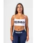 Bandeau podprsenka BACK CHECK 612 WHITE Nebbia