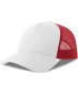 Čiapka ATLANTIS | Rapper Cotton-S WHITE/RED