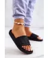 Dámske módne šľapky BIG STAR DD274A271 ČIERNA Big Star Shoes