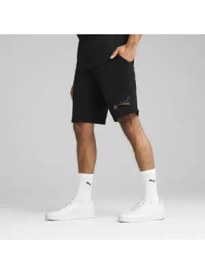 Pánske šortky PUMA LOVE UNITED SHORTS 10 TR 684701_01 PUMA ČIERNA
