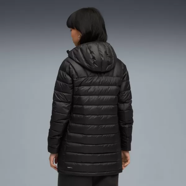  Dámska bunda PUMA PACKLITE HOODED DOWN COAT 685235-01 ČIERNA 