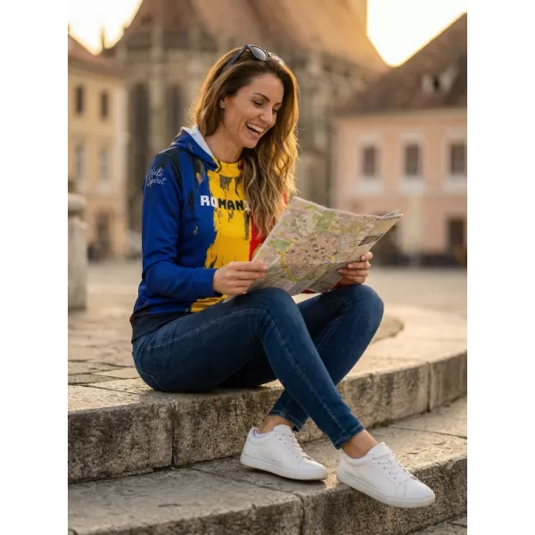  Dámska prémiová funkčná mikina ALTISPORT VOJ/ALW036RO/MI01 PRUHY 