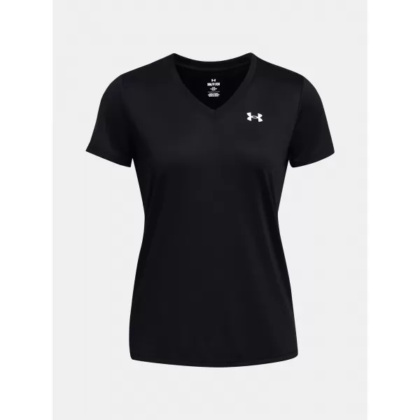  Dámske tričko UNDER ARMOUR TECH SSV- SOLID 1384229-001 ČIERNA 