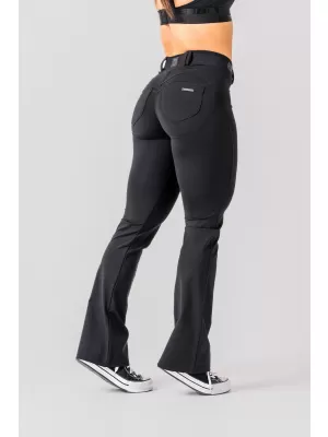 Legíny Flared Bubble Butt 2.0 POWER LIFT 308 BLACK Nebbia