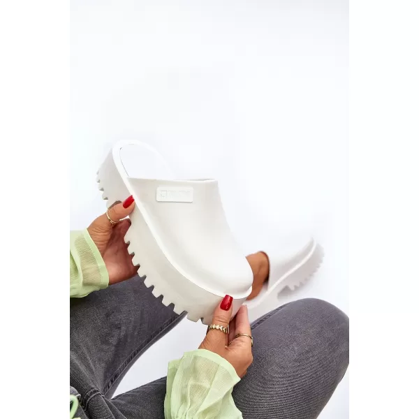  Dámske šľapky BIG STAR NN274015 BIELA ​​Big Star Shoes 