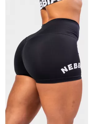 Klasické šortky HERO s vysokým pásom 582 BLACK Nebbia