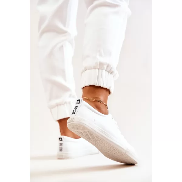 Dámske kožené tenisky BIG STAR JJ274311 BIELA ​​Big Star Shoes 