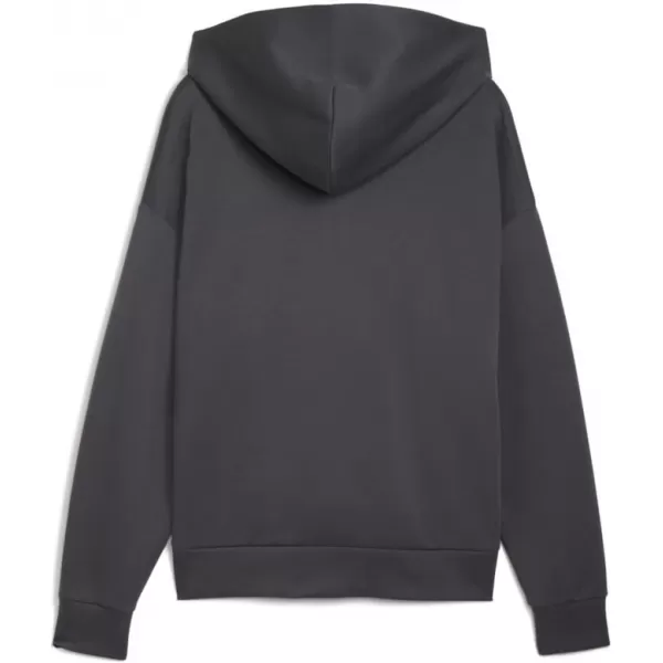  Pánska mikina PUMA WARDROBE ESS BOXY FULL-ZIP HOODIE DK 632066-44 ŠEDÝ 