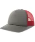 Čiapka ATLANTIS | Rapper-S DARK GREY/BURGUNDY