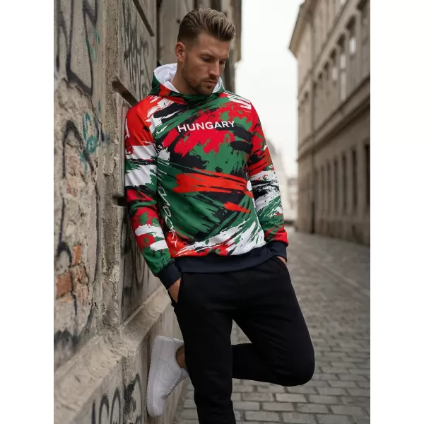  Pánska prémiová funkčná mikina ALTISPORT VOJ/ALM036HU/MI01 AHA 