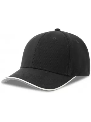 Čiapka ATLANTIS | Pilot Piping Sandwich-S BLACK