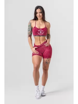 Oprané legíny s vysokým pásom HERITAGE 780 RED Nebbia