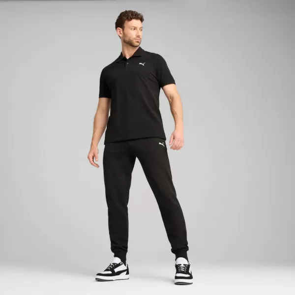 Pánske tepláky PUMA ESS SWEATPANTS FL CL 682614-01 ČIERNA 