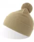 Čiapka ATLANTIS | Wind-S Pompom BEIGE