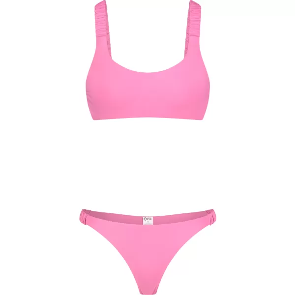  Dámske bikiny - spodná časť NORDBLANC NBSSS8239 RUŽOVÝ 