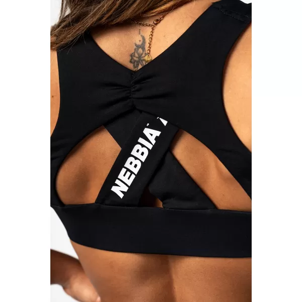  Športová podprsenka STRONG BEAUTY 424 BLACK Nebbia 
