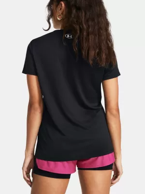 Dámske tričko UNDER ARMOUR TECH SSV- SOLID 1384229-001 ČIERNA