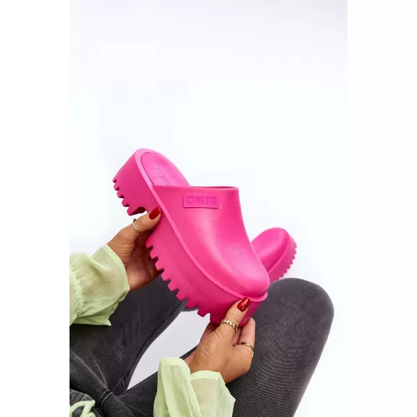  Dámske šľapky BIG STAR NN274019 RUŽOVÁ Big Star Shoes 
