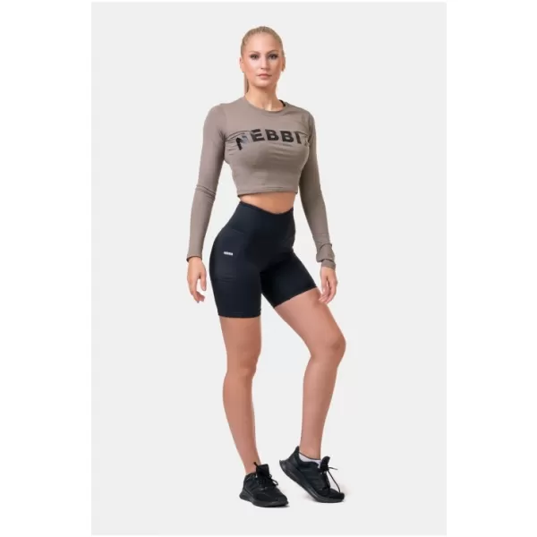  Fit & Smart dámske cyklistické šortky 575 BLACK Nebbia 