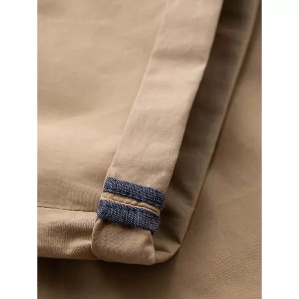  Pánske šortky OMBRE OM-SRCS-0197 BÉŽOVÁ 
