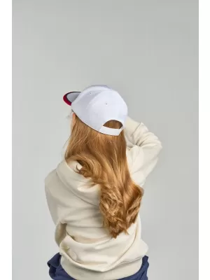 Čiapka ATLANTIS | Kid Star-S WHITE/RED