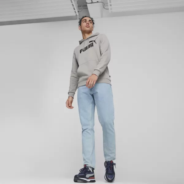  Pánska mikina PUMA ESS NO. 1 LOGO HOODIE FL (S) 682571-44 SIVÁ 