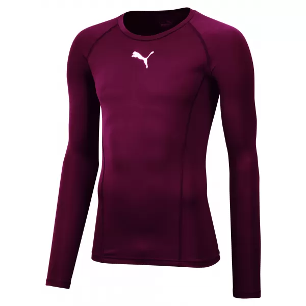  Tričko PUMA LIGA BASELAYER TEE LS 655920_09 KORDOVANSKÝ 
