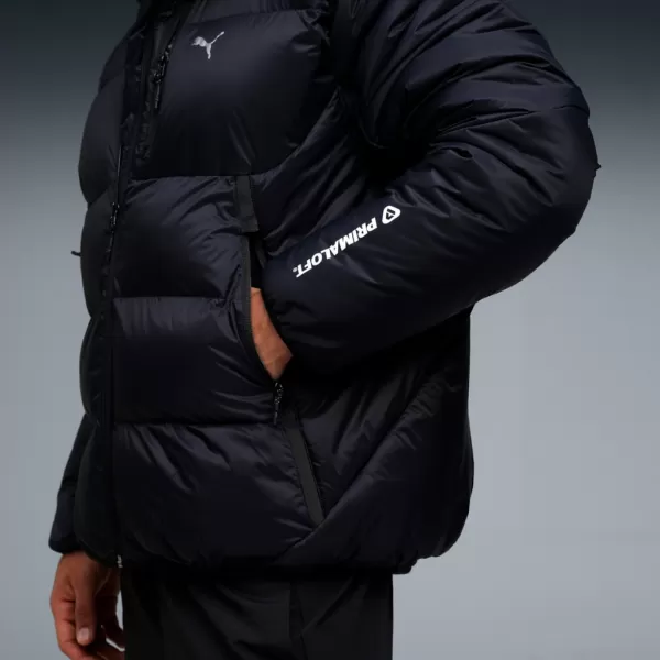 Pánska bunda PUMA TECH PRIMALOFT PUFFER JACKET 632165-01 ČIERNA 
