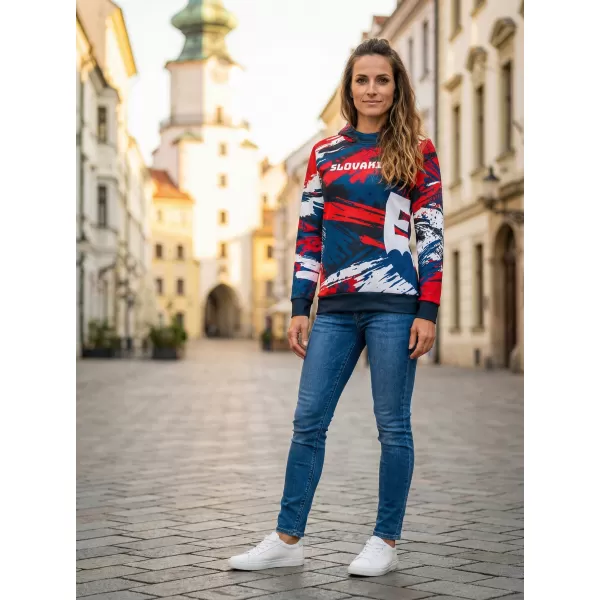  Dámska prémiová funkčná mikina ALTISPORT VOJ/ALW036SL/MI01 SL 