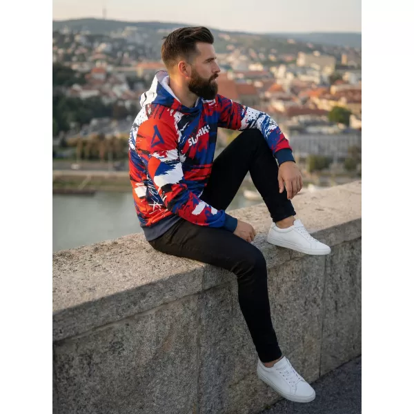  Pánska prémiová funkčná mikina ALTISPORT VOJ/ALM036SL/MI01 SL 