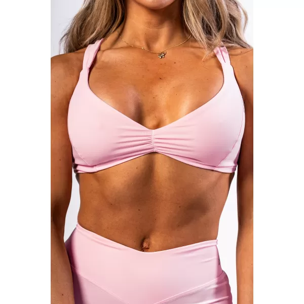  Športová podprsenka STRONG BEAUTY 424 PINK Nebbia 