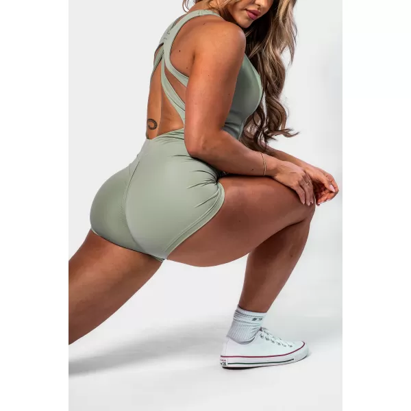  Formujúci fitness overal STRONG BEAUTY 427 SVETLO GREEN Nebbia 