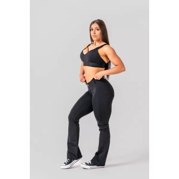  Legíny Flared Bubble Butt 2.0 POWER LIFT 308 BLACK Nebbia 