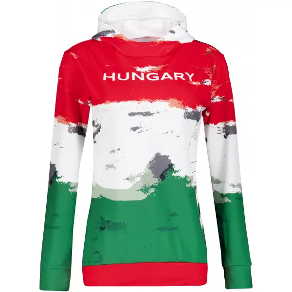  Dámska prémiová funkčná mikina ALTISPORT VOJ/ALW036HU/MI01 PRUHY 