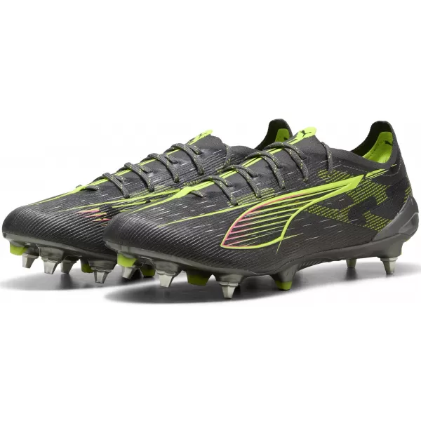  Topánky PUMA ULTRA 5 ULTIMATE MXSG 108343_03 ZASIAHNUTÉ STRIEBORNÉ /ŽLTÉ /SLNKO 