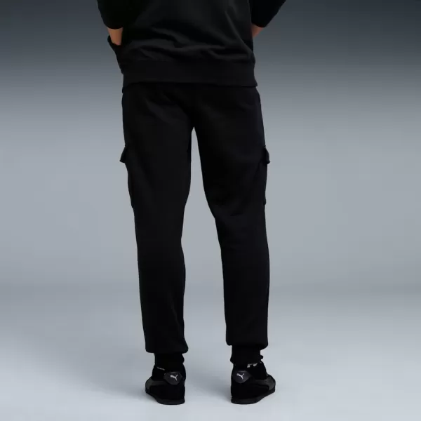  Pánske sledovacie súpravy PUMA ESS CARGO PANTS FL CL 682656-01 ČIERNY 