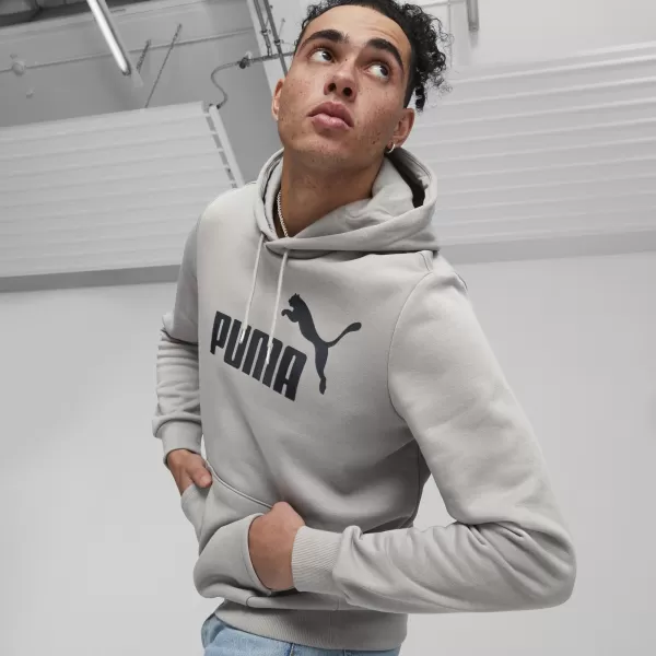  Pánska mikina PUMA ESS NO. 1 LOGO HOODIE FL (S) 682571-44 SIVÁ 