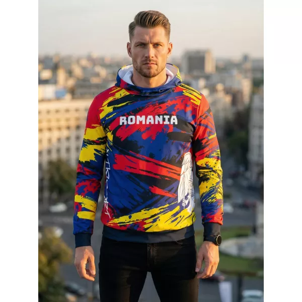  Pánska prémiová funkčná mikina ALTISPORT VOJ/ALM036RO/MI01 R 
