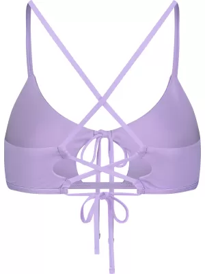 Dámske bikiny - najvyššia časť NORDBLANC NBSSS8211 FIALOVÝ